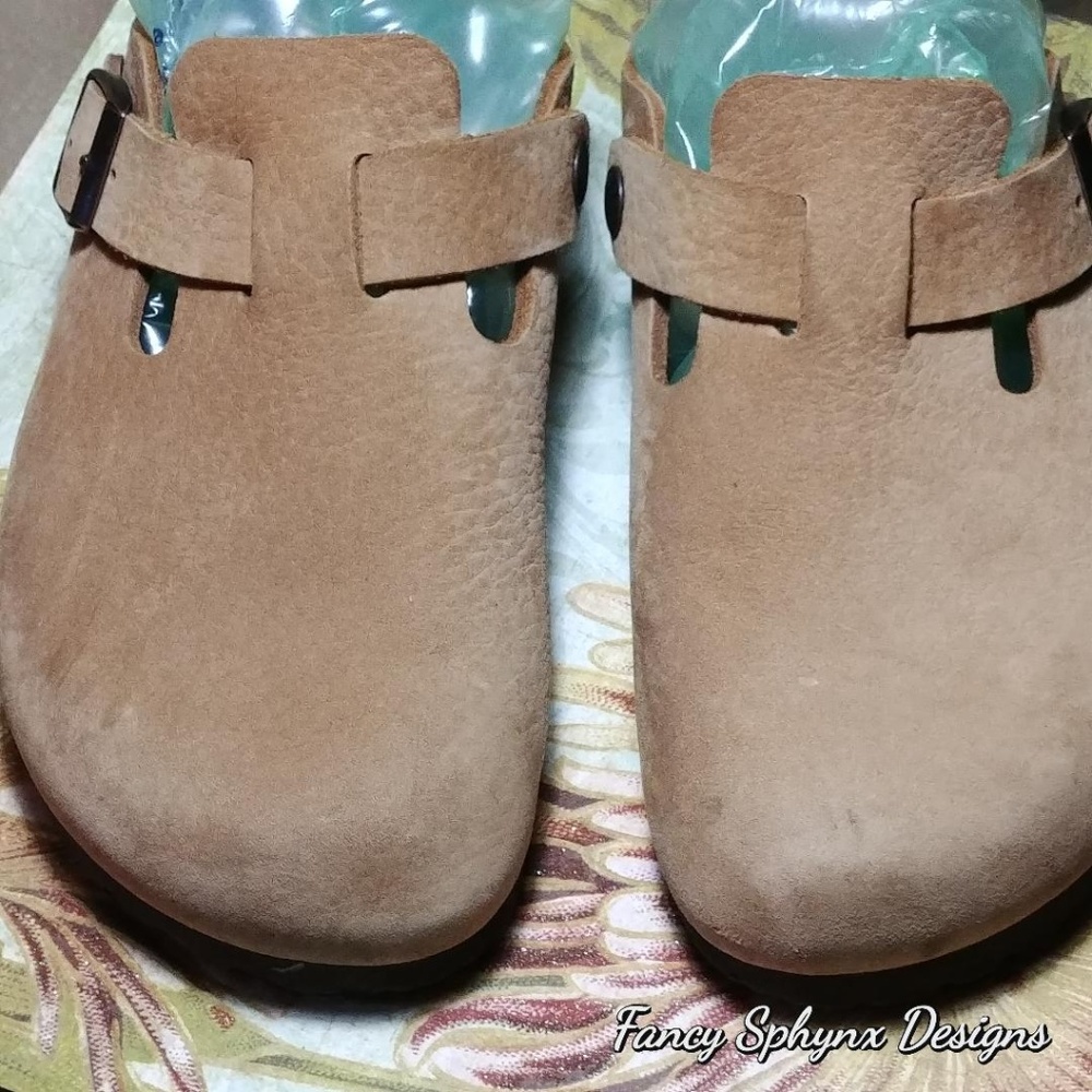 Birkenstock Germany Tan Clog Mule 37